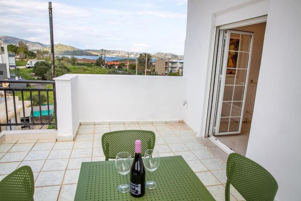 Appartamento Seafront Central Apt In Lavrio Esterno foto