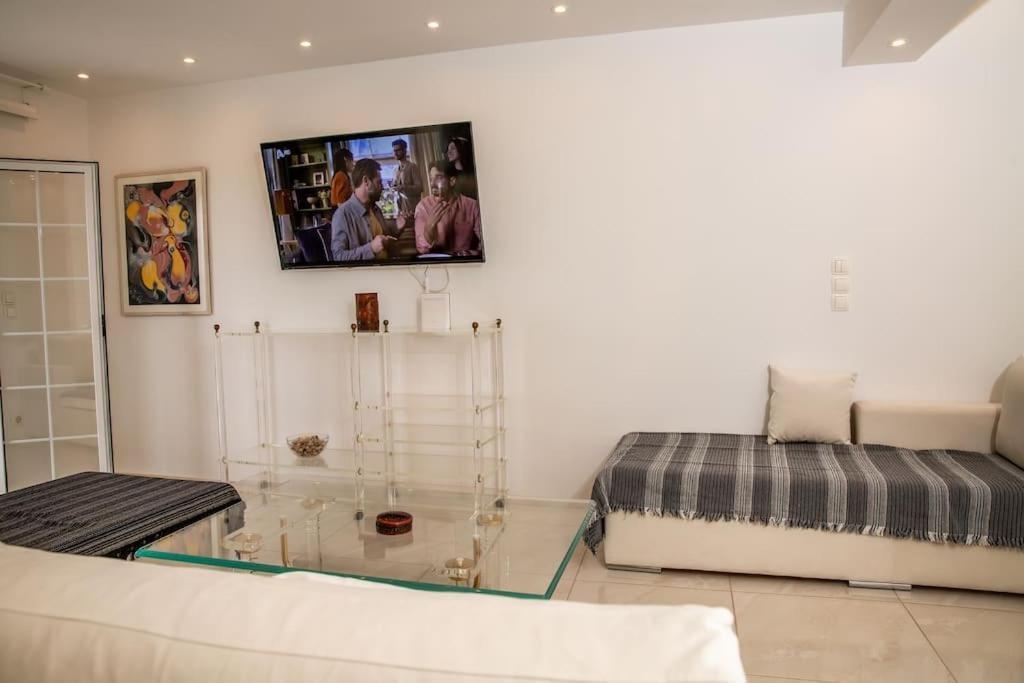 Appartamento Seafront Central Apt In Lavrio Esterno foto