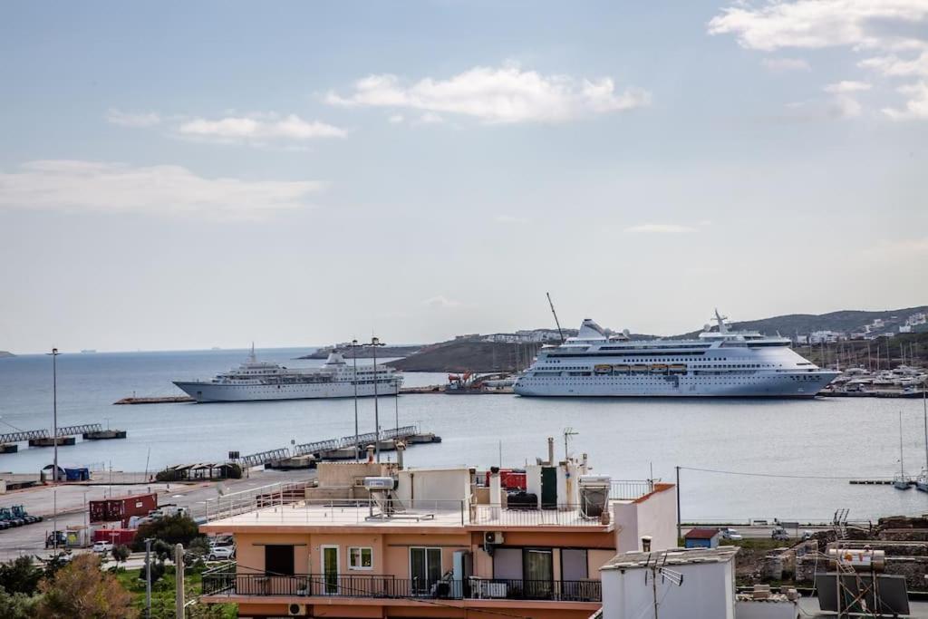 Appartamento Seafront Central Apt In Lavrio Esterno foto